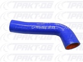 Патрубок радиатора (верхний) Премиум (4слоя, 4мм) L=125х265, D=58 (СИНИЙ) 6520-1303010