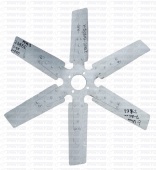 Крыльчатка вентилятора (d=65мм, D=660мм) 238БЕ-1308012-А, TRUCKMARK