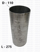 Гофра EURO-II    L=275мм, Ф=110мм 555402-1203024, (ГС)
