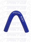Патрубок угловой 45* (СИНИЙ) D=25,  L=150х150 24167, 45-23-150-150