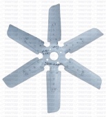 Крыльчатка вентилятора (d=50мм, D=630мм) 238АК-1308012