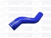 Патрубок радиатора (верхний)  L=290мм, d=43/58 (S-образный) (СИНИЙ) 65115-1303010-28