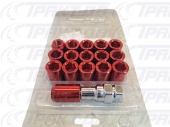 Гайка колесная (красный) 12х1,5  (16шт.) TOYOTA