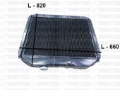 Радиатор основной (4-рядный) медь (ШААЗ) 130-1301010-Б