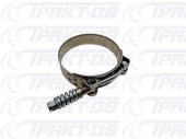 Хомут силовой с Т-болтом и пружиной 067-75/19 W2 96706, 2-21-19-2-67-75
