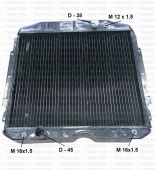 Радиатор основной  (ШААЗ) 53-1301010