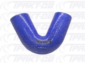 Патрубок угловой 45* (СИНИЙ) D=100,  L=150х150 24166