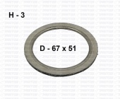 Кольцо глушителя  (прокладка приемной трубы) 24-14-1203240