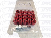 Гайка колесная (красный) 12х1,5  (20шт.) TOYOTA