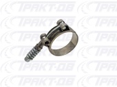 Хомут силовой с Т-болтом и пружиной 045-51/19 W2 56595, 2-21-19-2-45-51