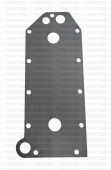 Прокладка крышки масляного радиатора 6ISLe (паронит) 3929011