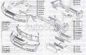 Бампер задний в сборе PATRIOT 3163-2804010