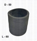 Патрубок радиатора (Урал-4320-31) L= 60, Ф-50 43205-1015129