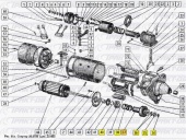 Привод стартера (4-х шлицевой) "БЫЧОК" (КЗАТЭ) СТ212-3708600