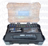 Отвертка акккумуляторная 4,2 V набор бит, кейс 3Е30