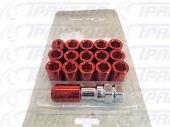 Гайка колесная (красный) 12х1,5  (16шт.) TOYOTA