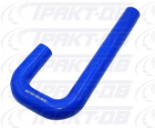 Патрубок J-образный  (СИНИЙ) D=35,  L=125х100х350, угол=180* 52311, J035-125-100-350