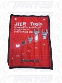 Ключи комбинированные  (6предметов) (8-19мм) ("JIER TOOLS") 2958