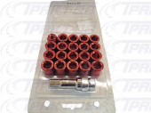 Гайка колесная (красный) 12х1,25  (20шт.) NISSAN