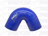 Патрубок угловой 45* (СИНИЙ) D=102,  L=150х150 54562
