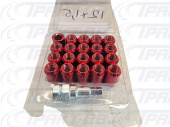 Гайка колесная (красный) 12х1,5  (20шт.) TOYOTA