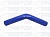 Патрубок угловой 135* (СИНИЙ) D=32,  L=150х150 23452