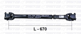 Вал карданный задний (METALPART)  EURO-IV УАЗ-2206 220695-2201010