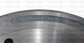 Барабан тормозной -оригинал (завод) 5511-3501070-00 (5320)
