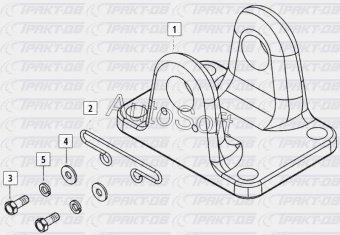 Вилка буксирная  6520-оригинал (завод) 6520-2806047-00