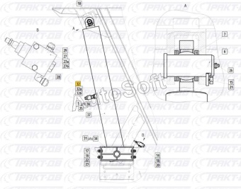 Гидрозамедлитель 3Г9-2,0 М30х1,5/М30х1,5 652820-8603610-02