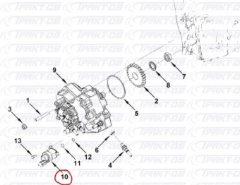 Дозатор (актуатор) топлива  (BOSCH) 0928400644