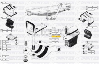 Буфер сжатия подвески н/о  (ОАО УАЗ) 469-2912622-01
