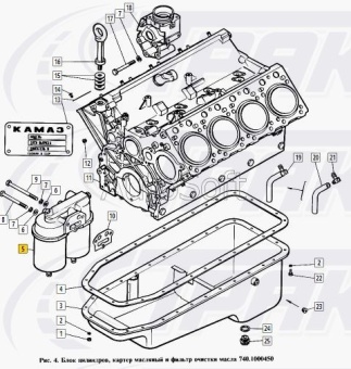 ФГОМ в сборе  (Ливны) 740.1012010-01 ФГОМ в сборе  (Ливны) 740.1012010-01