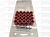 Гайка колесная (красный) 12х1,25  (20шт.) NISSAN