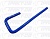 Патрубок J-образный  (СИНИЙ) D=10,  L=125х100х350, угол=180* 52300