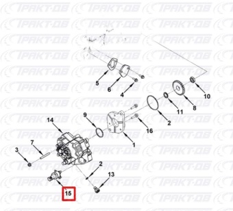 Дозатор (актуатор) топлива  ISBe, ISDe 4937597 /0928400617