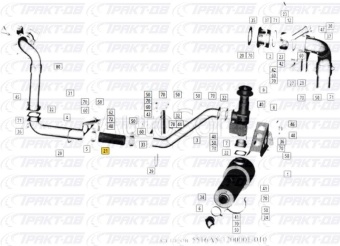 Гофра EURO-II  (ГС) L=390мм, D= 110мм 533602-1203024