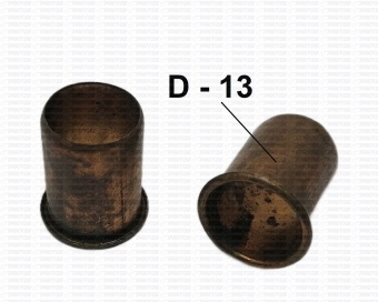 Втулка тормозной трубки (ПА) d=16х1,5мм (латунь) (ТИССАН)