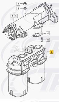 Фильтр грубой очистки масла (Ливны) EURO-III, -IV 7406.1012010