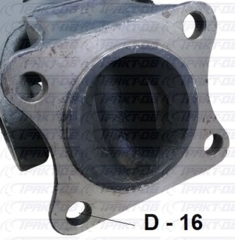 Вал кардан основной (квадр/фл) L=818мм  (Гродно) 5511-2205011-13