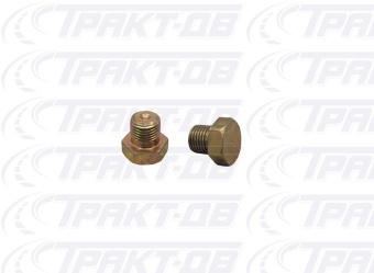 Заглушка резьбовая М10х1 1001579, ЗГ-М10