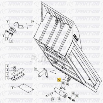 Втулка 117 оси кузова 5511-8501117